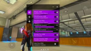 Painel Garena Menu 1