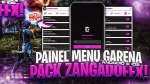 Painel Garena Menu 3